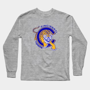 Short-lived Cincinnati Tigers Hockey 1981 Long Sleeve T-Shirt